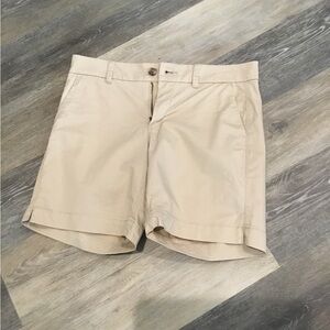Old Navy Khaki Mid-Rise Shorts Wm Sz 4